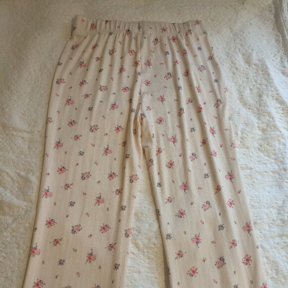 Pointelle pajama pants - Picture 1 of 5